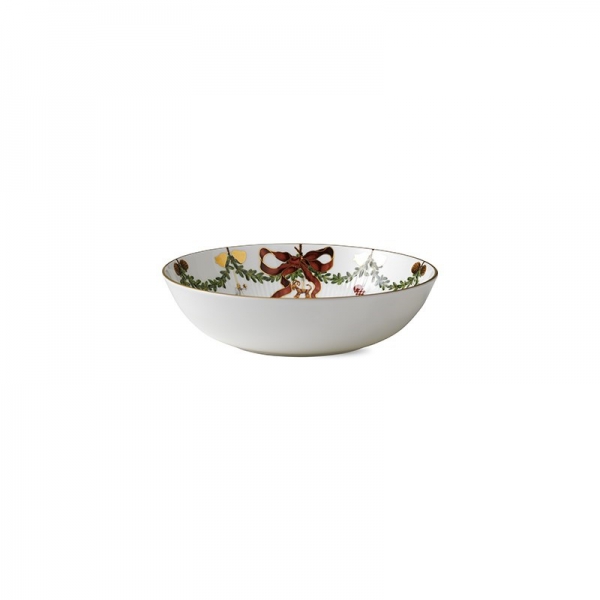 Royal Copenhagen STAR FLUTED CHRISTMAS flache Schale 175cl