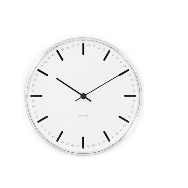 Arne Jacobsen Clocks AJ City Hall Wanduhr