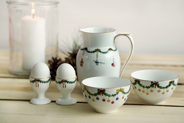 Royal Copenhagen STAR FLUTED CHRISTMAS Bonbonniere – Bild 2