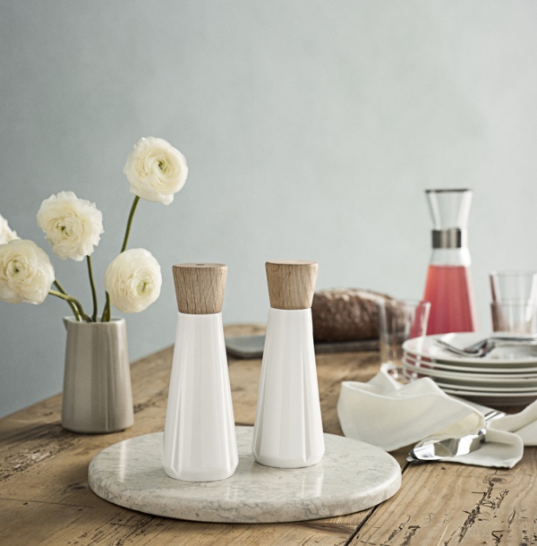Rosendahl Grand Cru Salz-und Pfeffermühlen-Set weiss – Bild 4